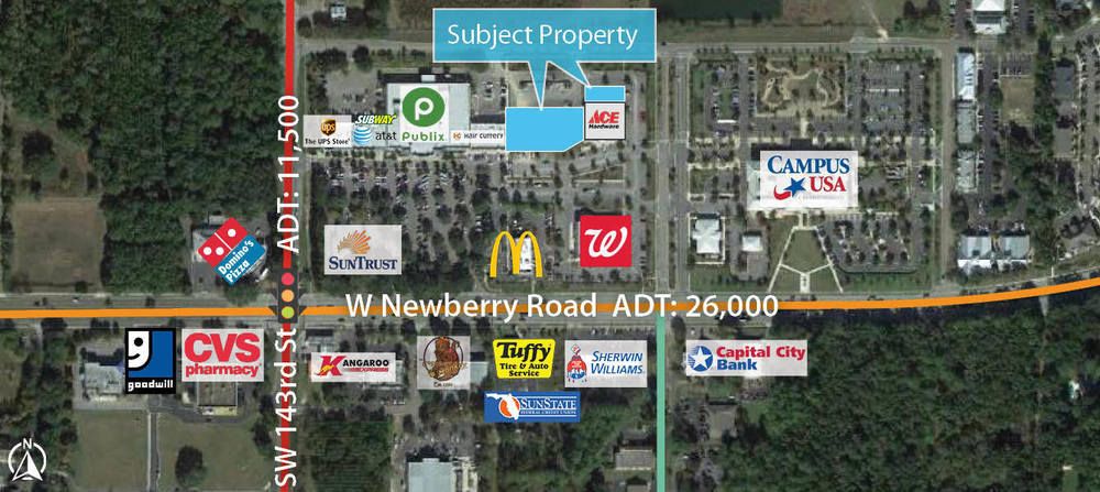 Jonesville Plaza - Steeplechase: Newberry Rd. & NW 143rd St., Newberry, FL 32669